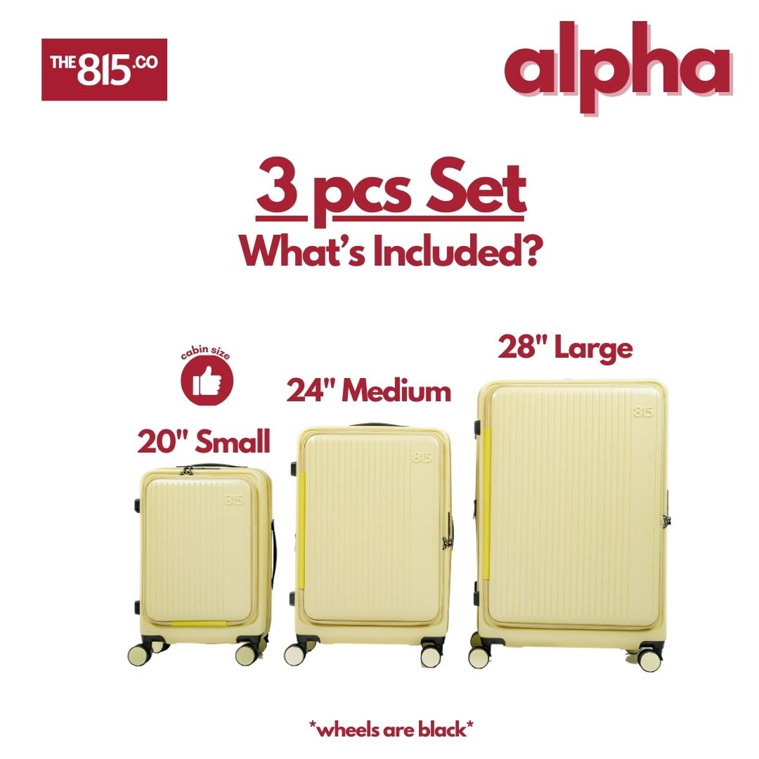 Alpha: Top Opening PC Luggage