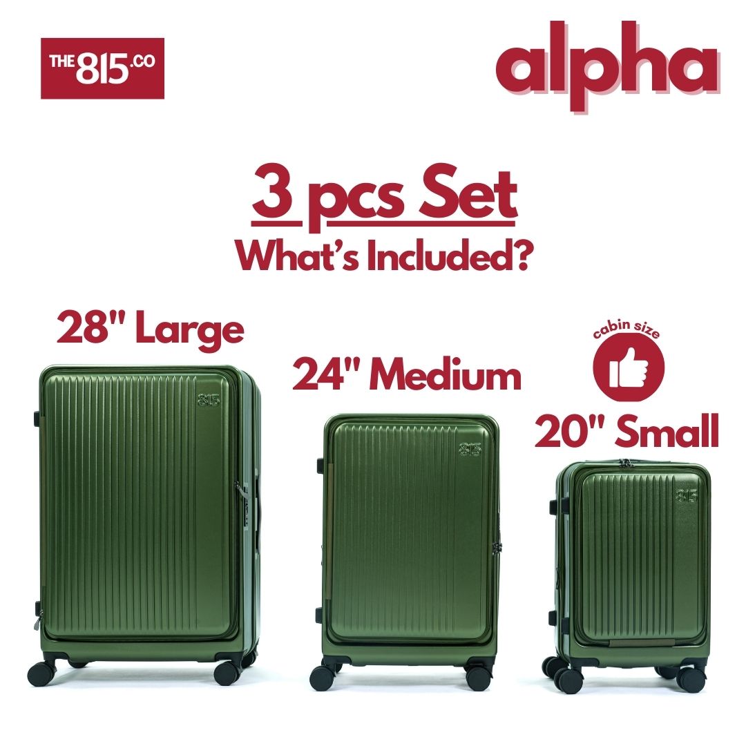 Alpha: Top Opening PC Luggage