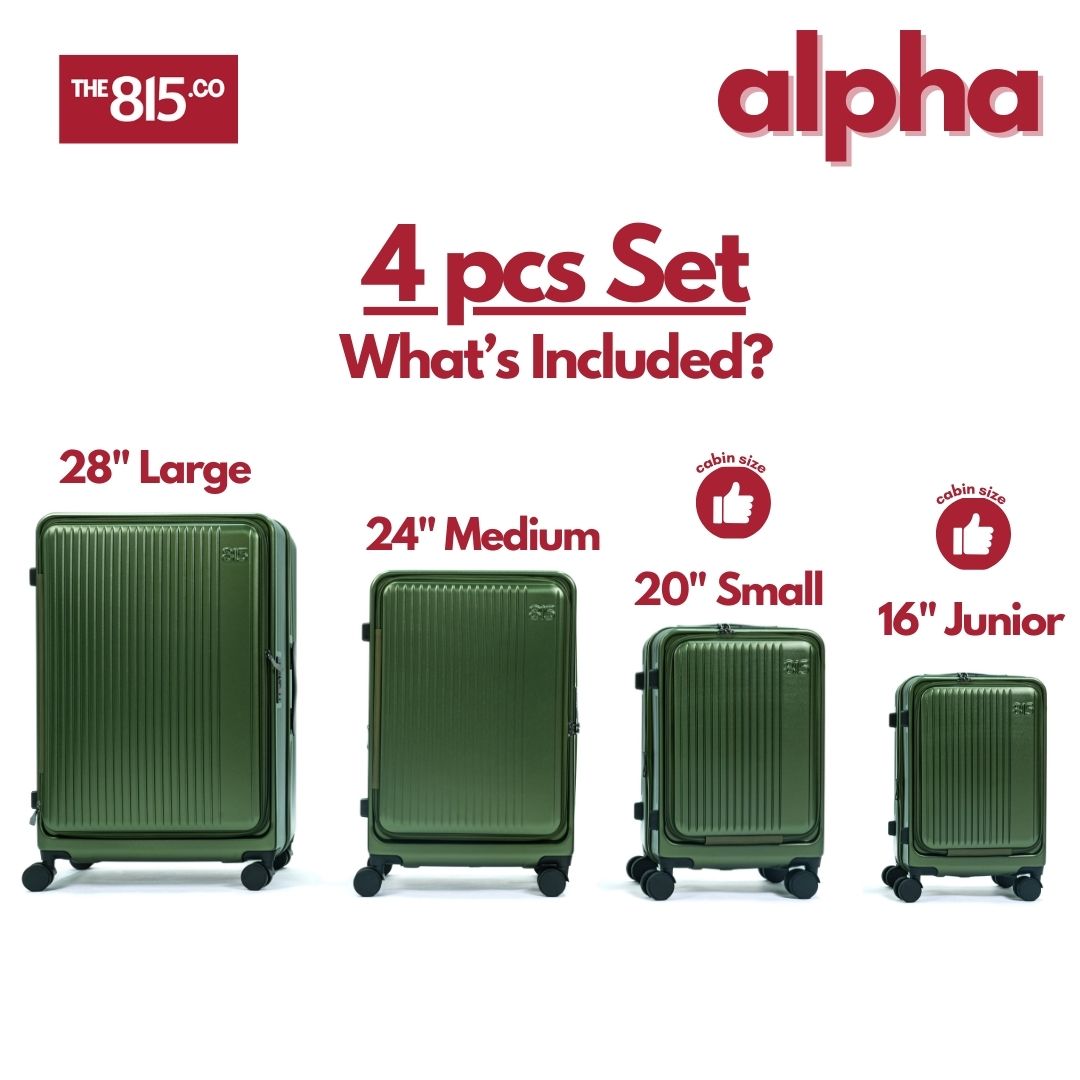 Alpha: Top Opening PC Luggage