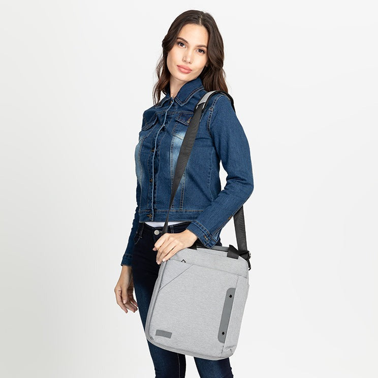 Gray laptop bag hotsell