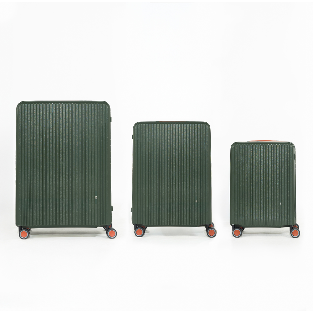 Gamma: Zipperless PP Luggage