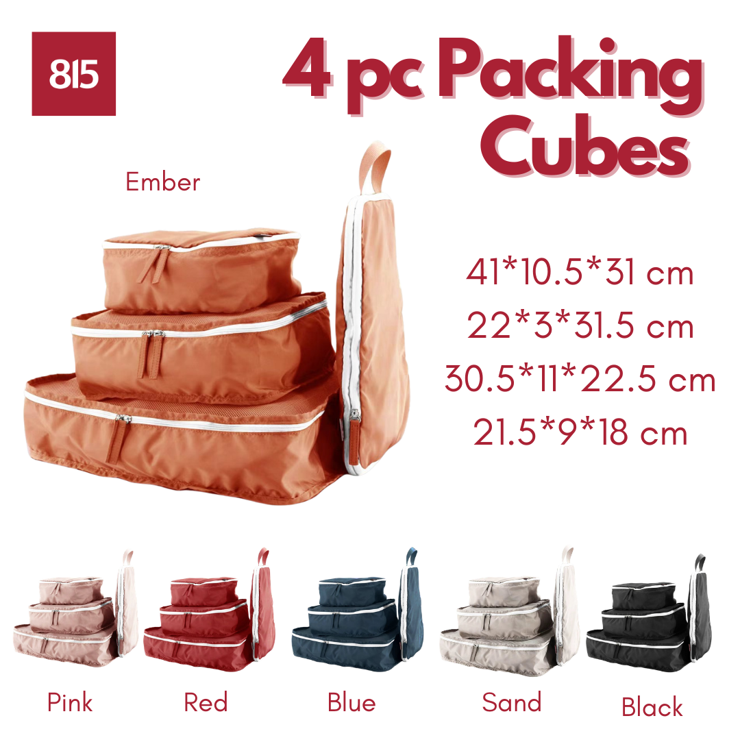 4pc Packing Cubes