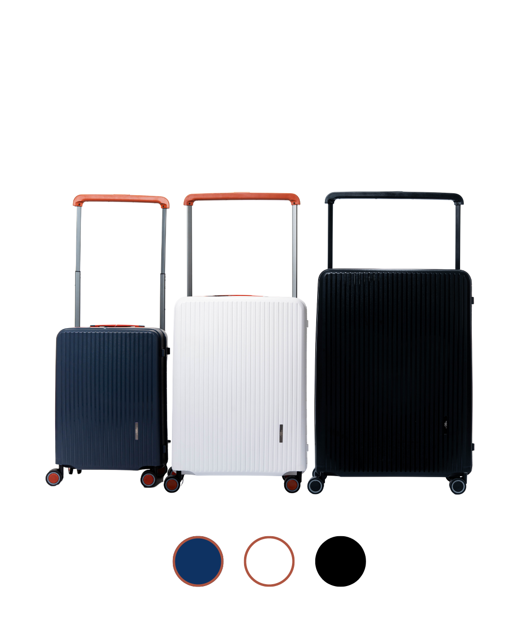 Gamma: Zipperless PP Luggage