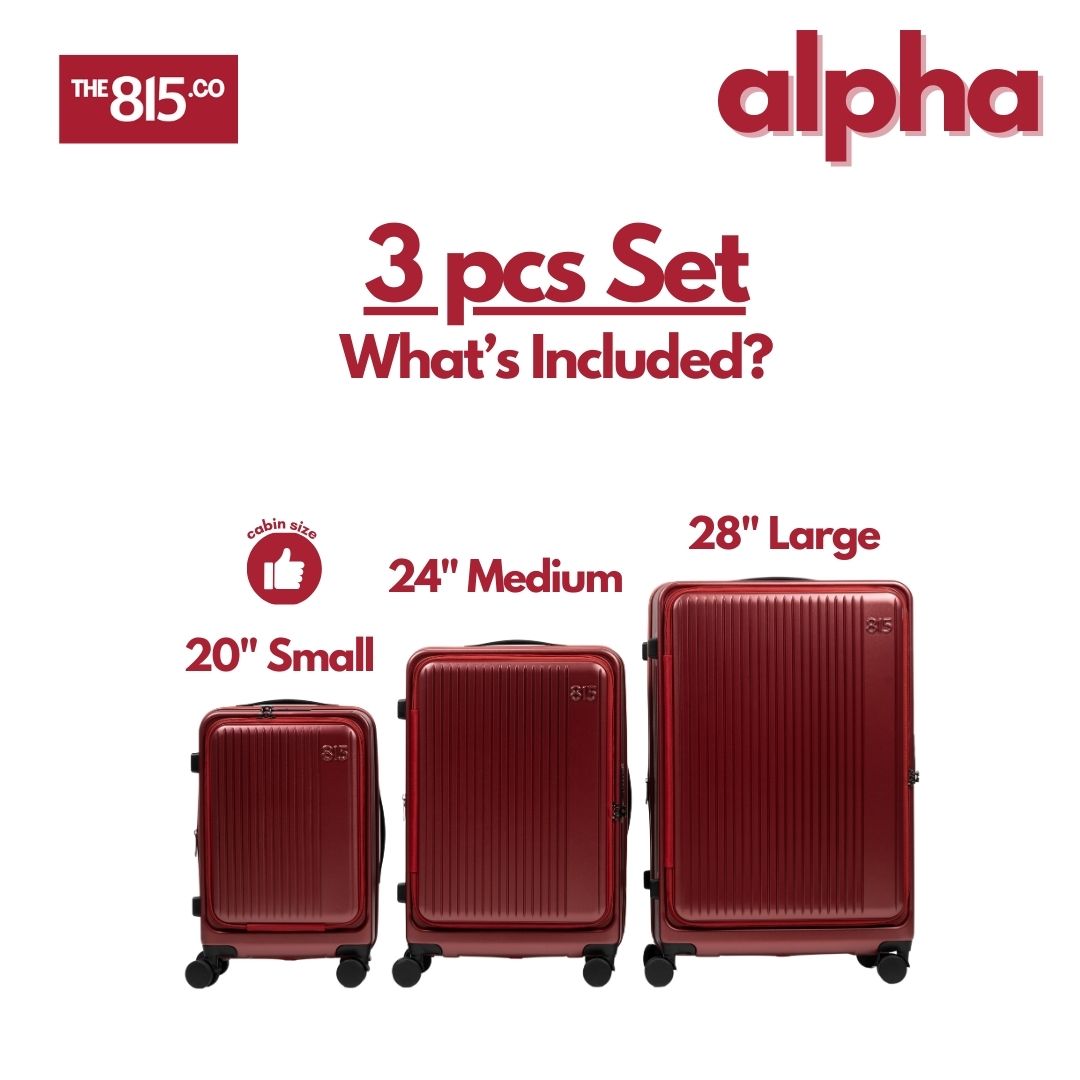 Alpha: Top Opening PC Luggage