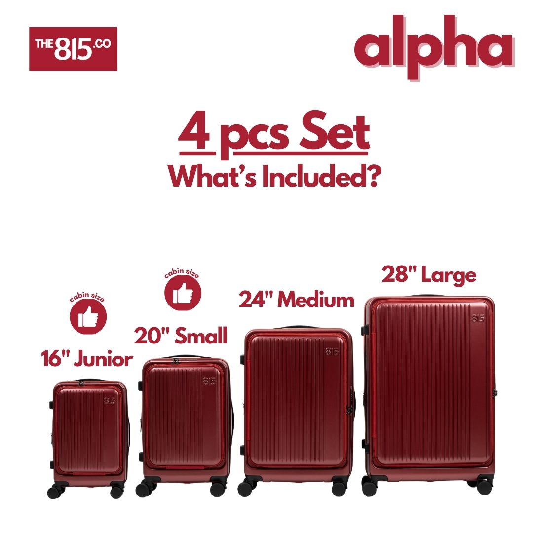 Alpha: Top Opening PC Luggage
