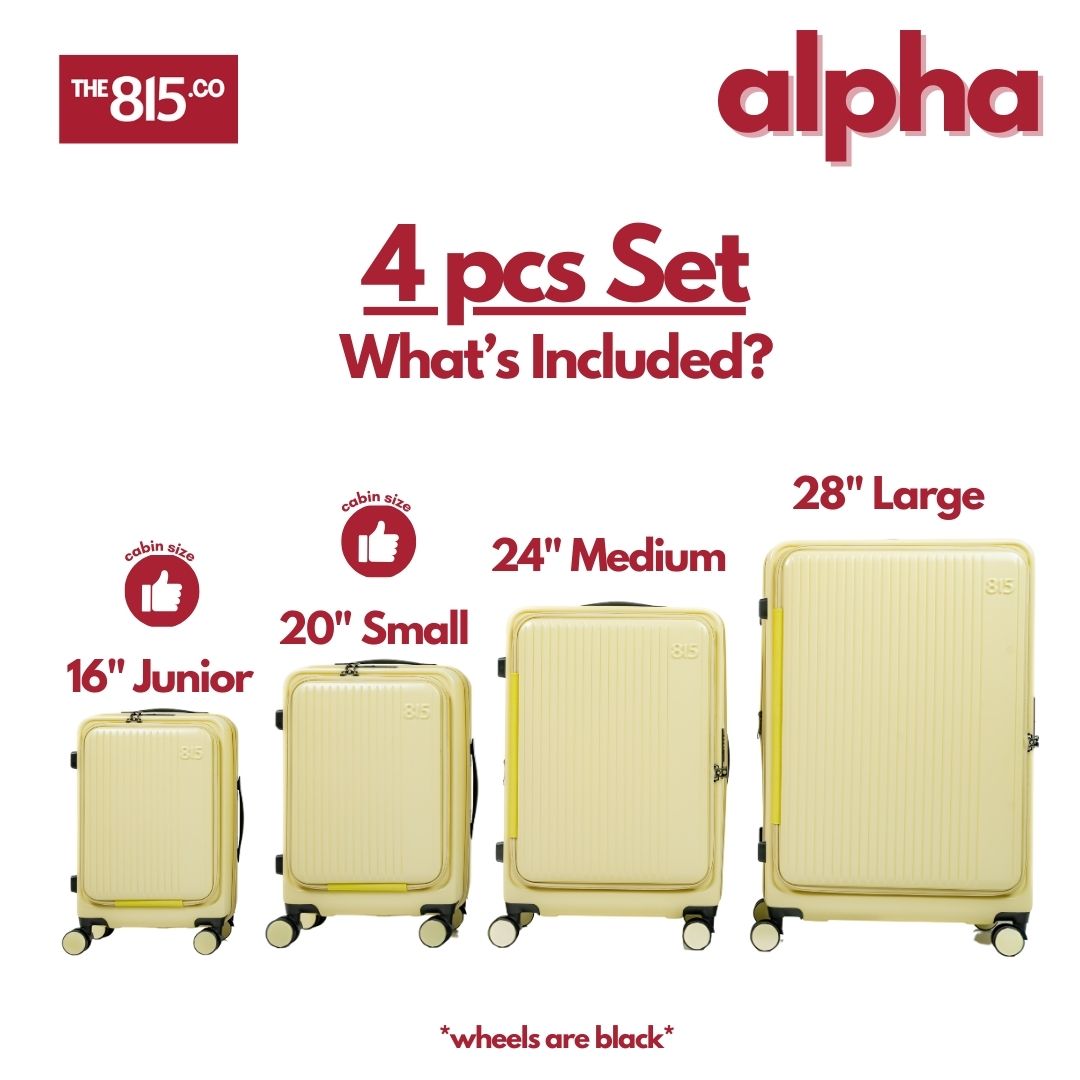 Alpha: Top Opening PC Luggage