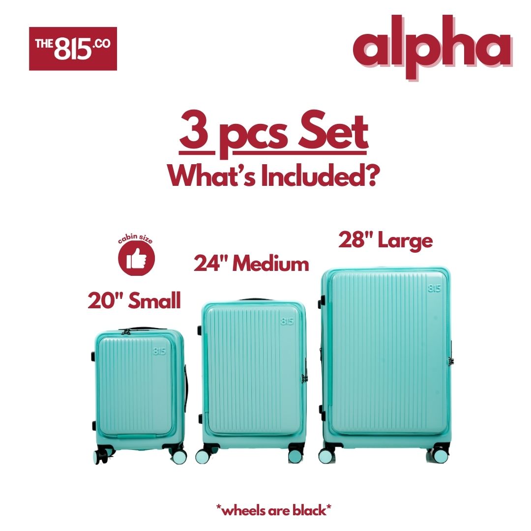 Alpha: Top Opening PC Luggage