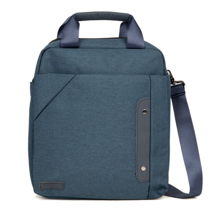 The Louis Laptop Bag 14" in Navy Blue