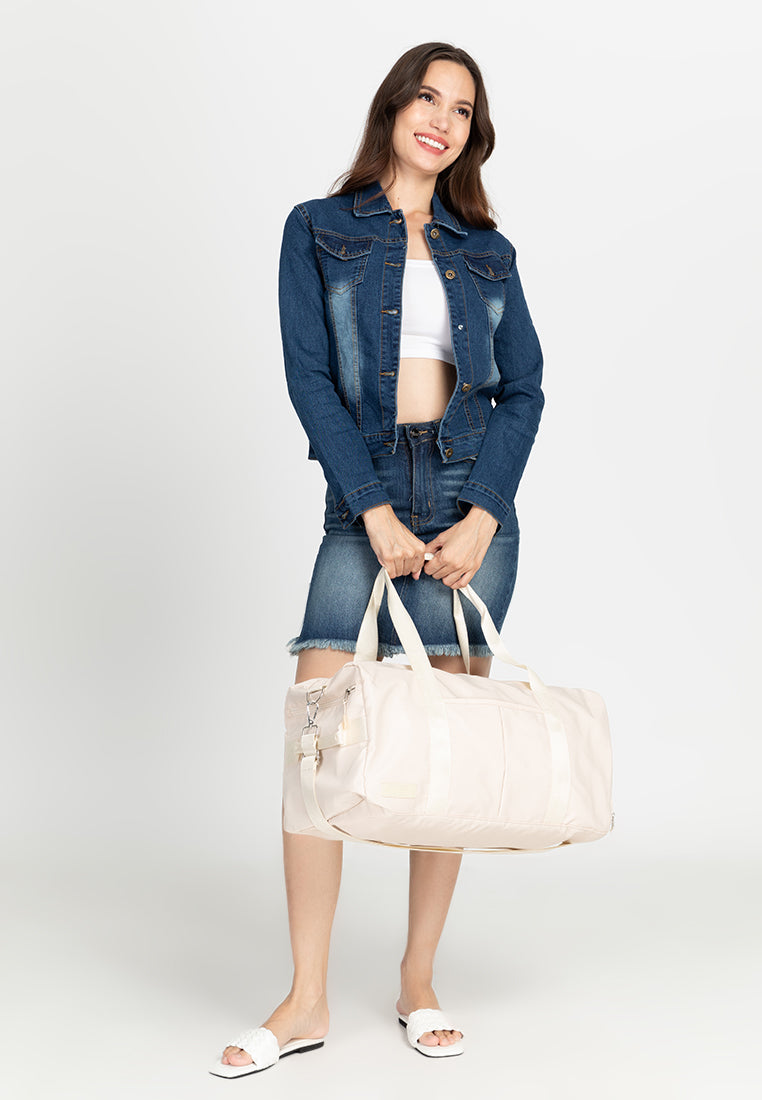 Blair Sports Duffle Bag in Misty Pink